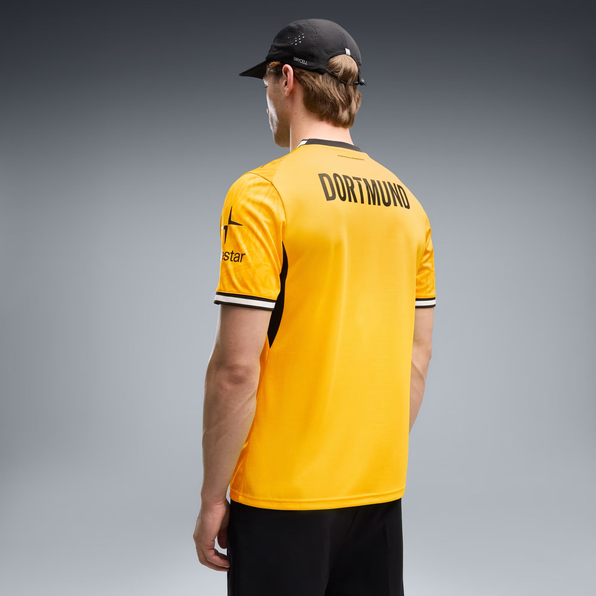 PUMA Borussia Dortmund (BVB) 2026/27 Stadium Home Men's Soccer Jersey - Faster Yellow-PUMA Black