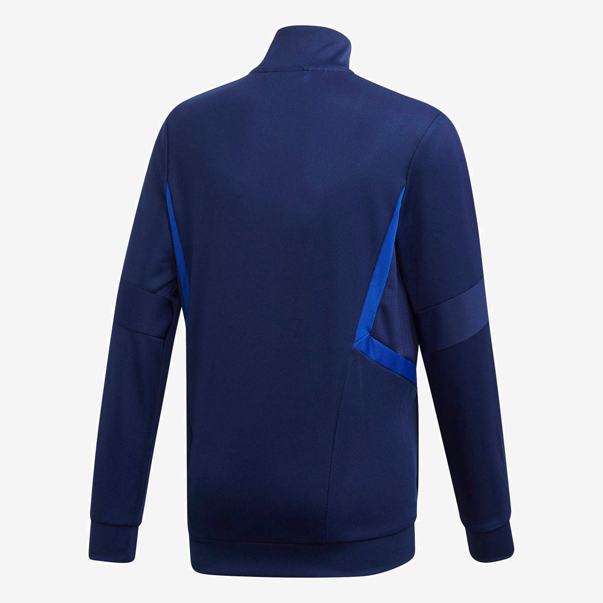 adidas Tiro 19 Training Top Big Kids' Soccer Track Jacket - Dark Blue / Bold Blue / White