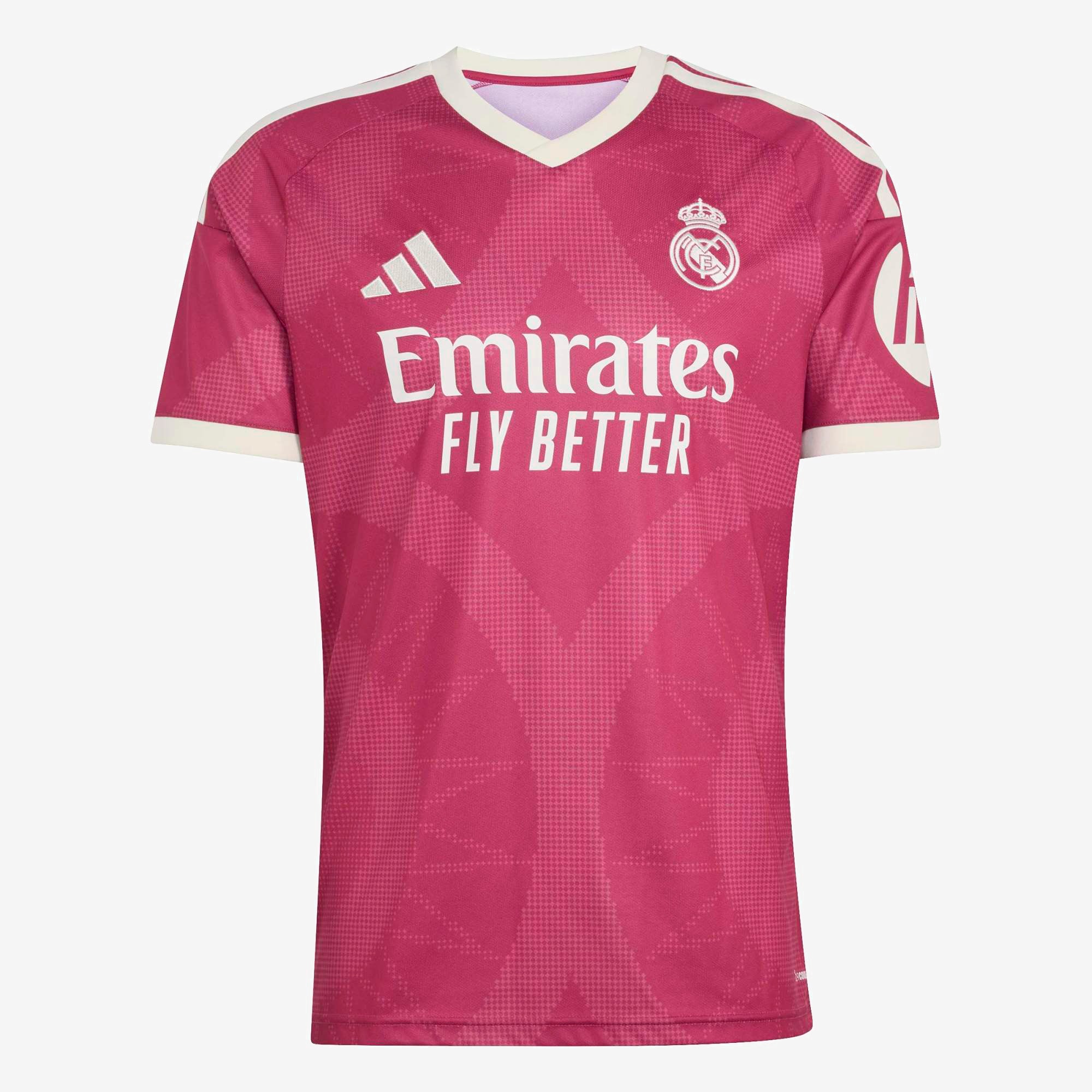 adidas Real Madrid 2026/27 Stadium Third Men's Soccer Jersey - Wild Pink