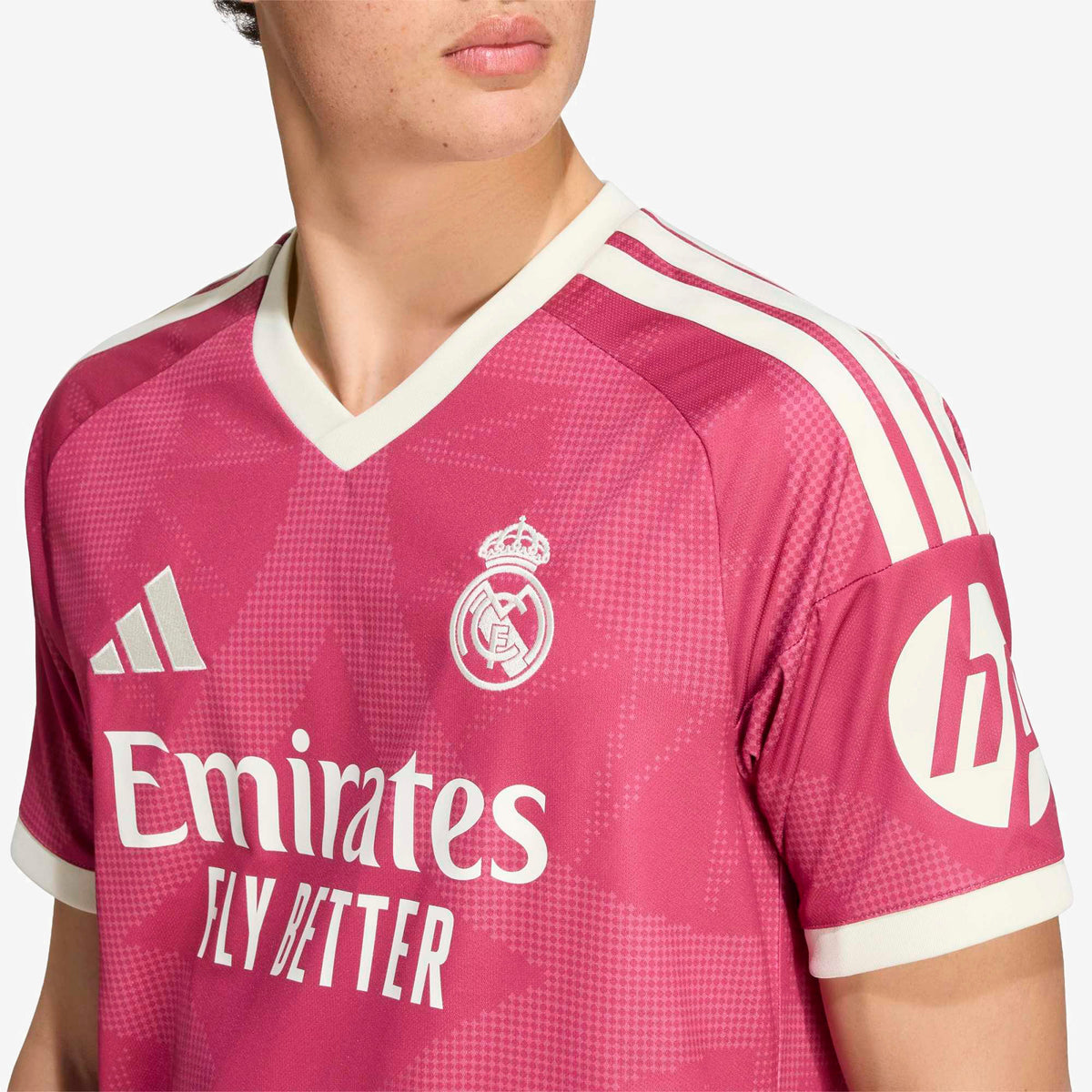 adidas Real Madrid 2026/27 Stadium Third Men's Soccer Jersey - Wild Pink