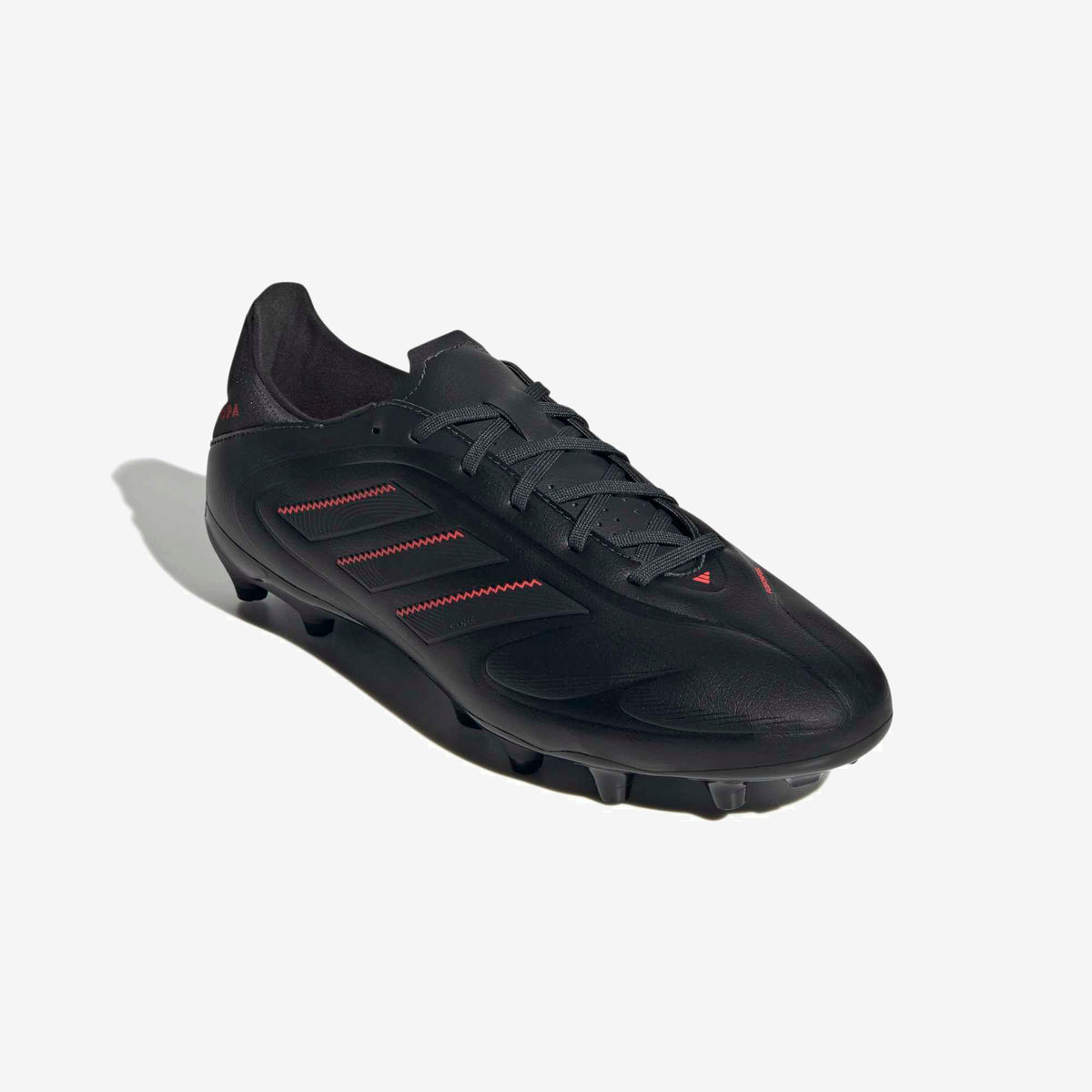 adidas Copa Pure 3 League Firm/Multi-Ground Low-Top Soccer Cleats - Core Black / Carbon / Lucid Red