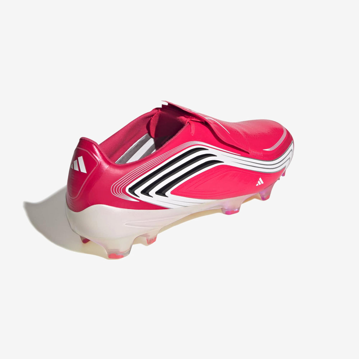 adidas F50 Messi Elite Firm-Ground Low-Top Soccer Cleats - Lucid Red / Core Black / Pure Ruby