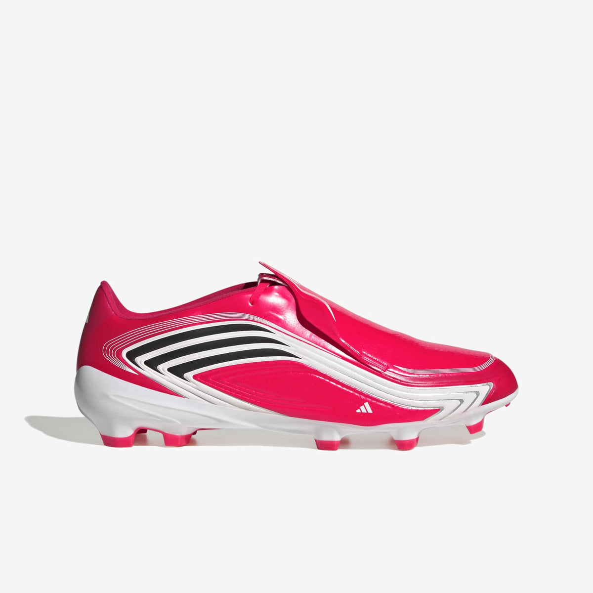 adidas F50 Messi League Firm-Ground Low-Top Soccer Cleats - Lucid Red / Core Black / Pure Ruby