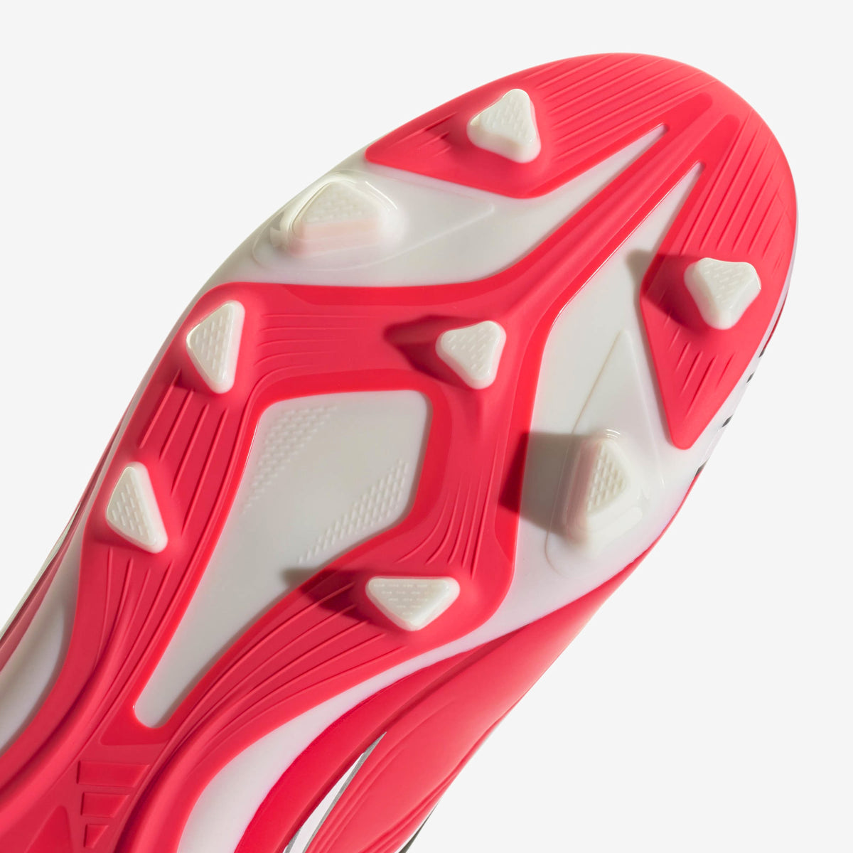 adidas F50 Messi Club Firm/Multi-Ground Low-Top Soccer Cleats - Lucid Red / Core Black / Pure Ruby