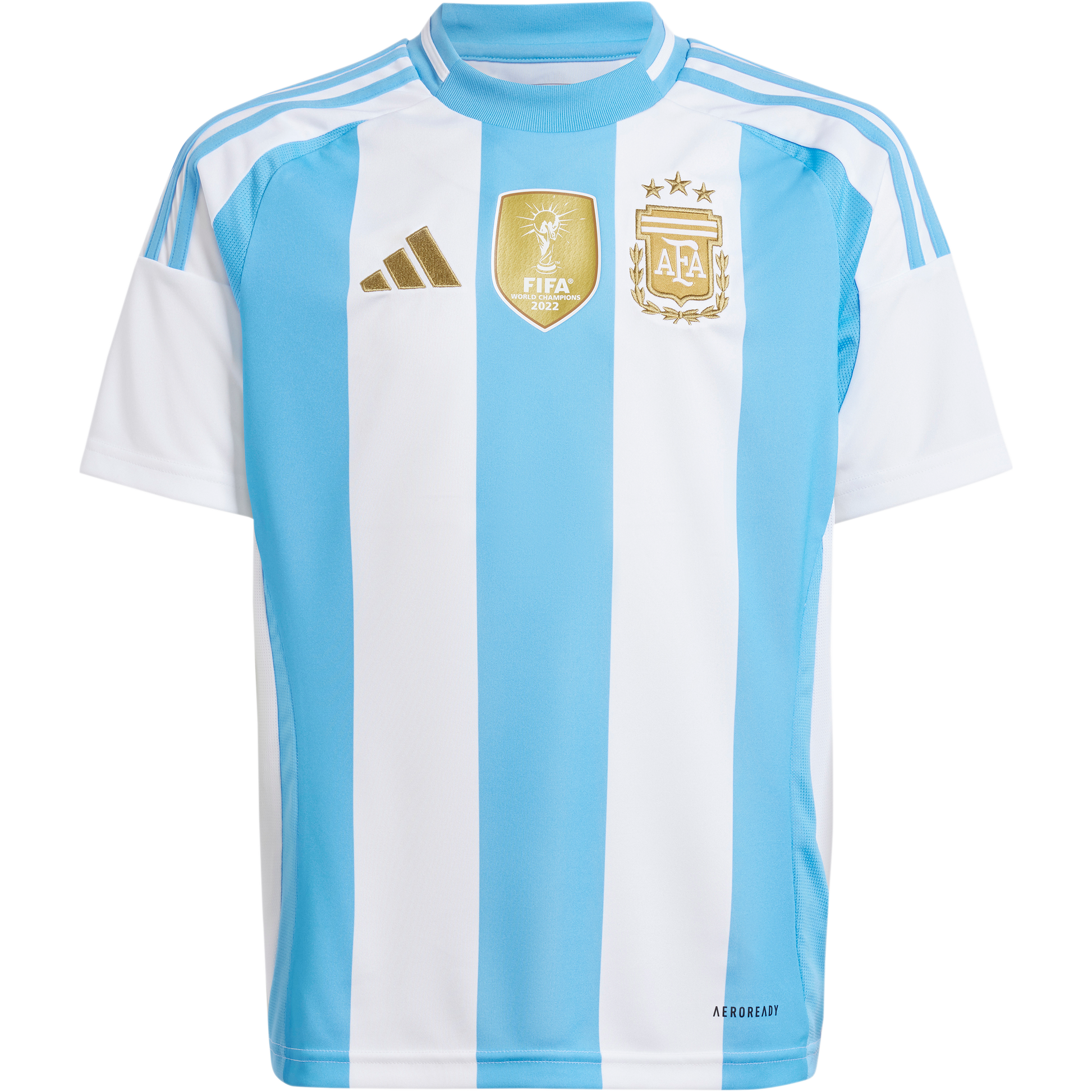 Adidas Argentina Youth 2024 Stadium Home Jersey