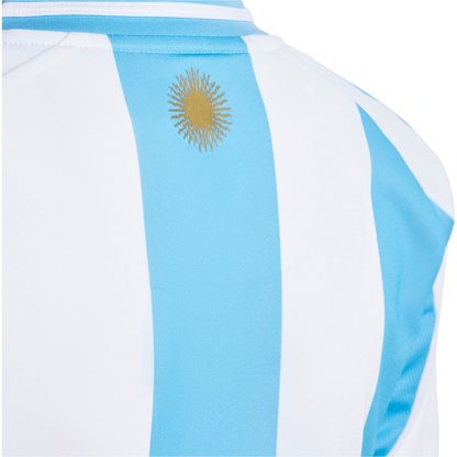 Adidas Argentina Youth 2024 Stadium Home Jersey