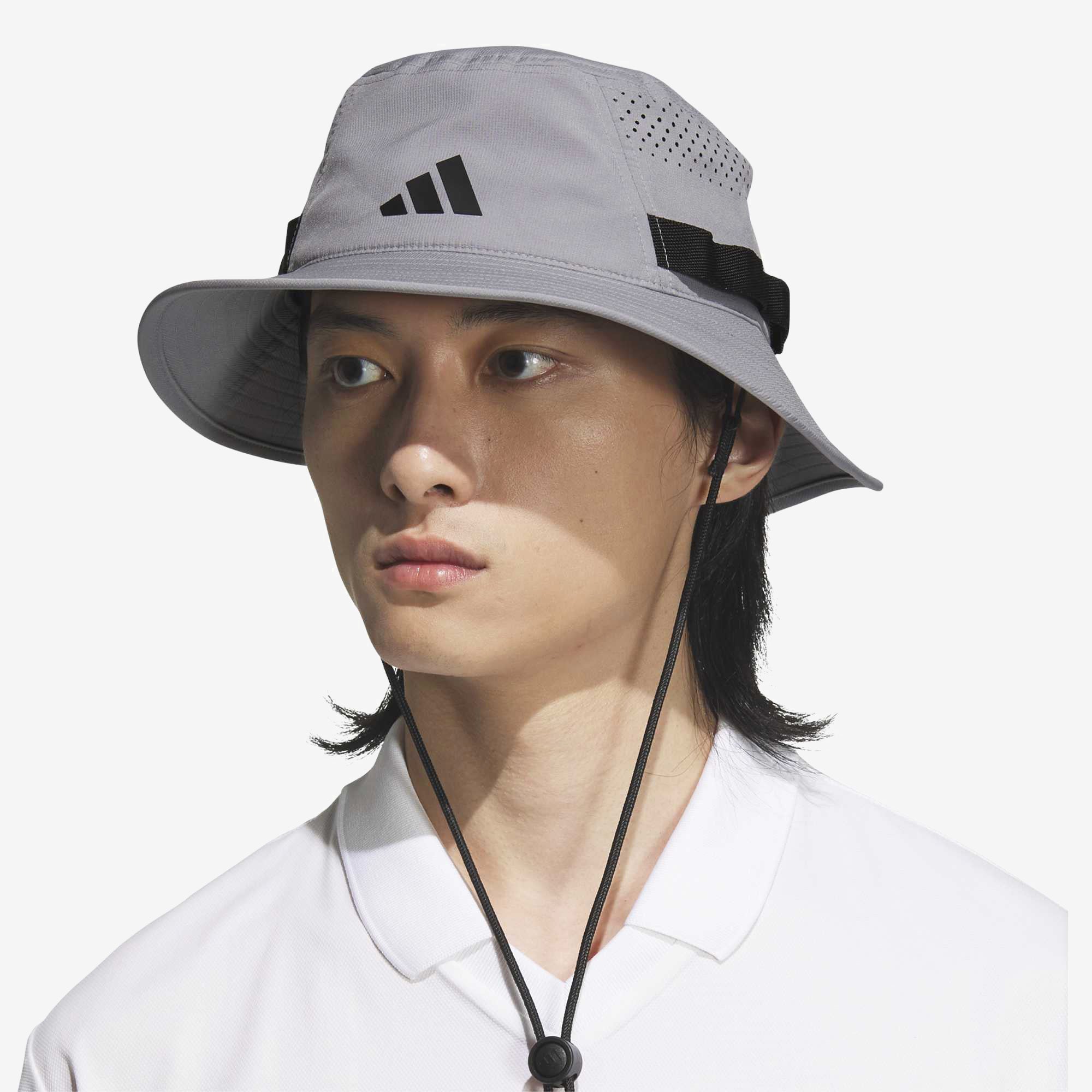adidas Victory 5 Bucket Hat - Grey/Black