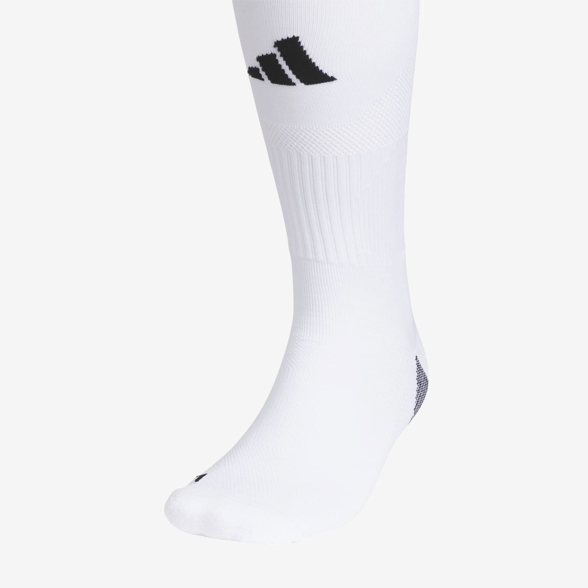 adidas Team Speed 5 OTC Over-the-Calf Socks - White/Black