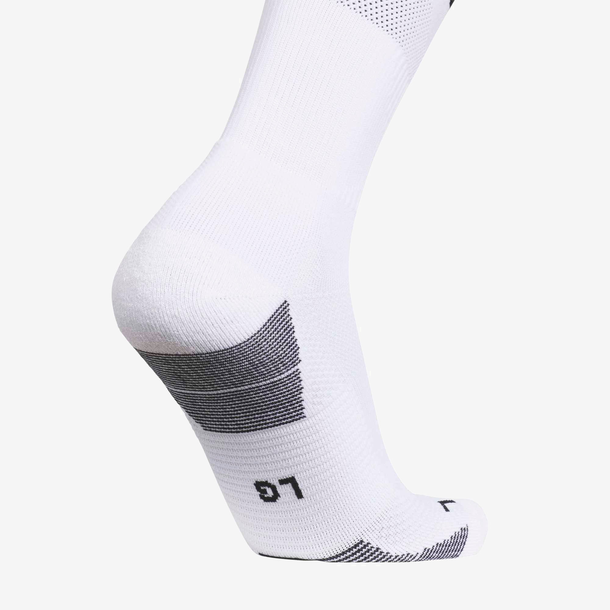 adidas Team Speed 5 OTC Over-the-Calf Socks - White/Black