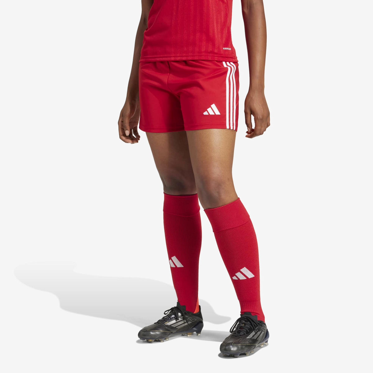 adidas Tastigo 25 Short Length Women's Soccer Shorts - Team Power Red 2