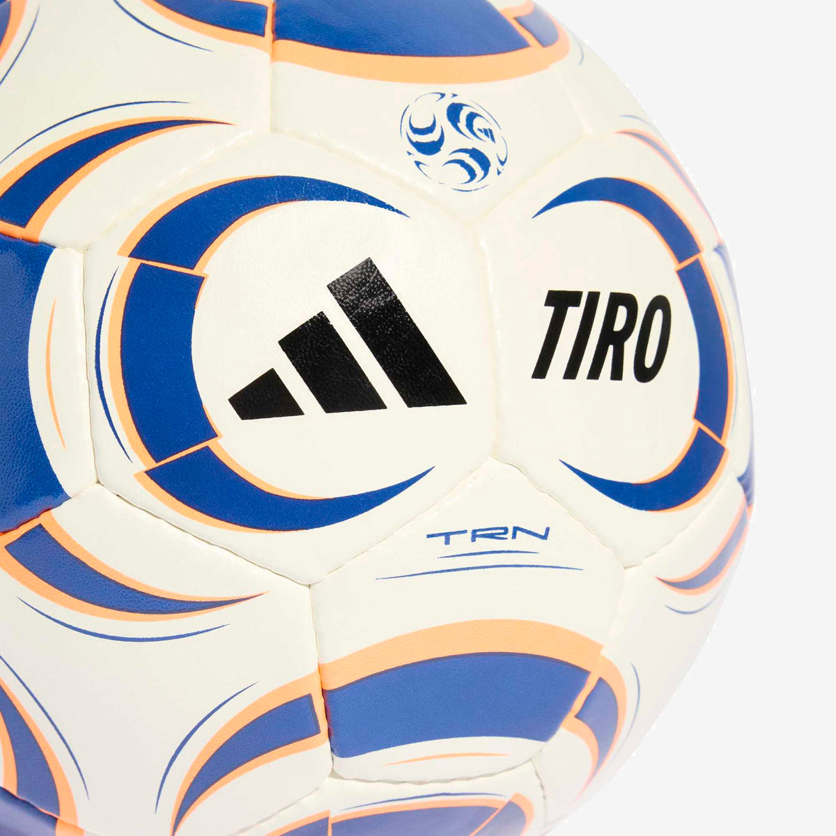 adidas Tiro Training Soccer Ball - White / Power Blue