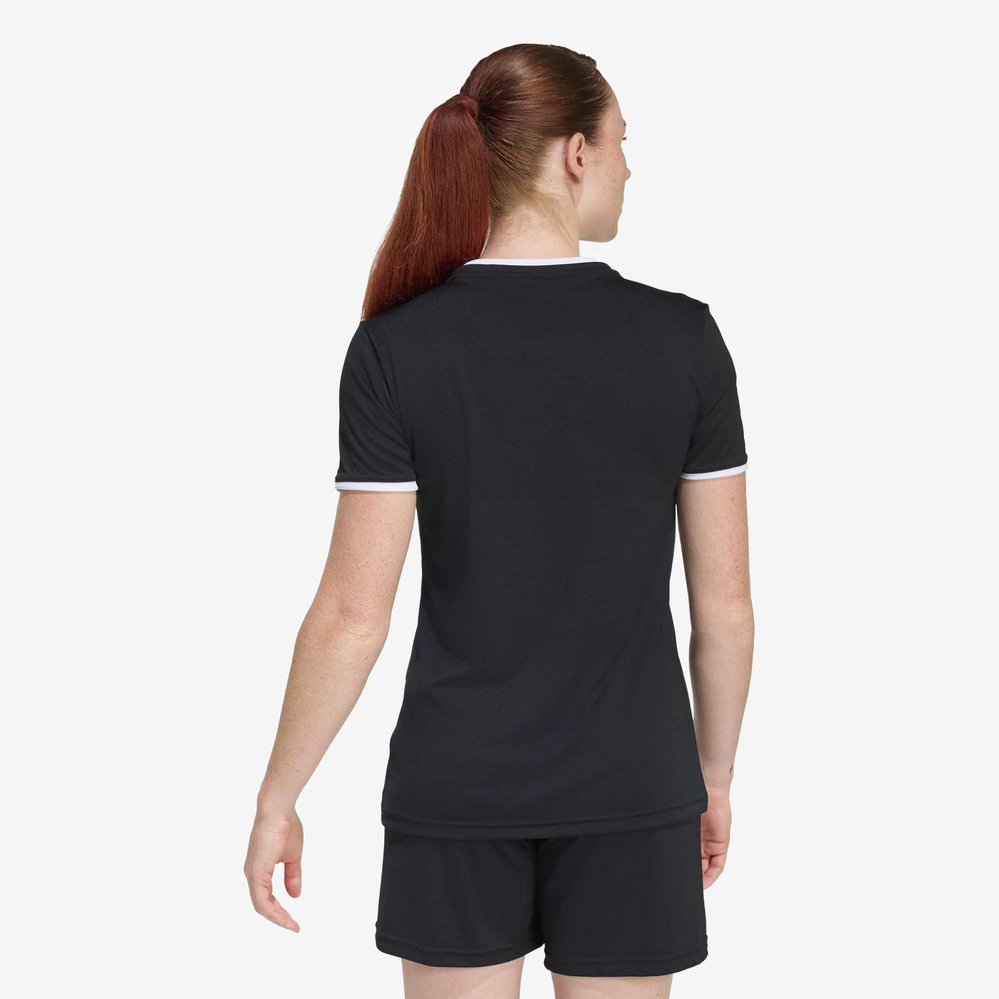 adidas Entrada 26 Women's Soccer Jersey - Black / White