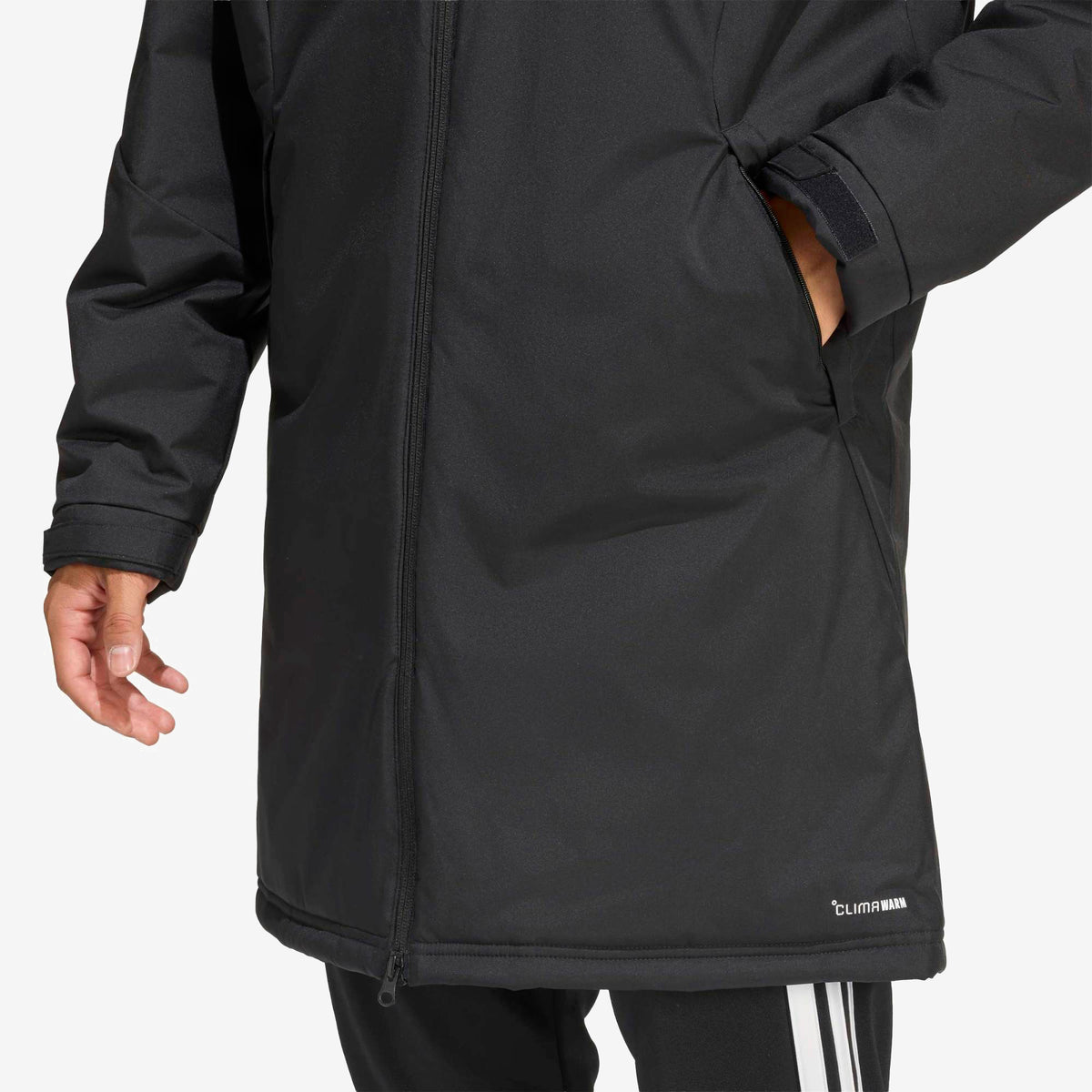 adidas Tiro 26 Stadium Men's Parka - Black / White
