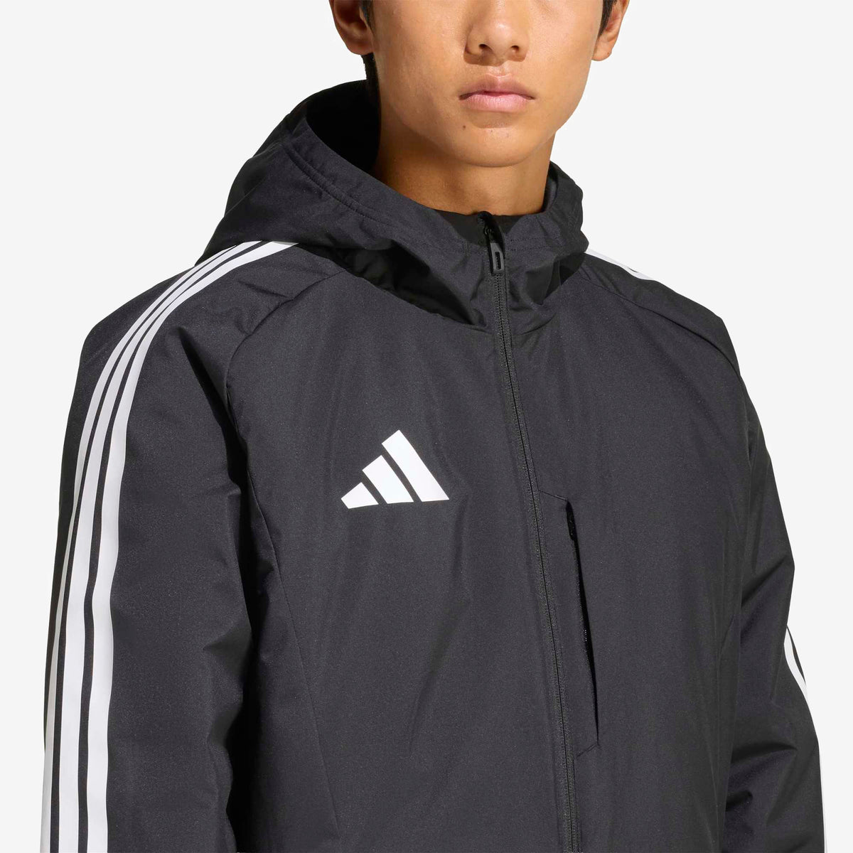 adidas Tiro 26 Stadium Men's Parka - Black / White