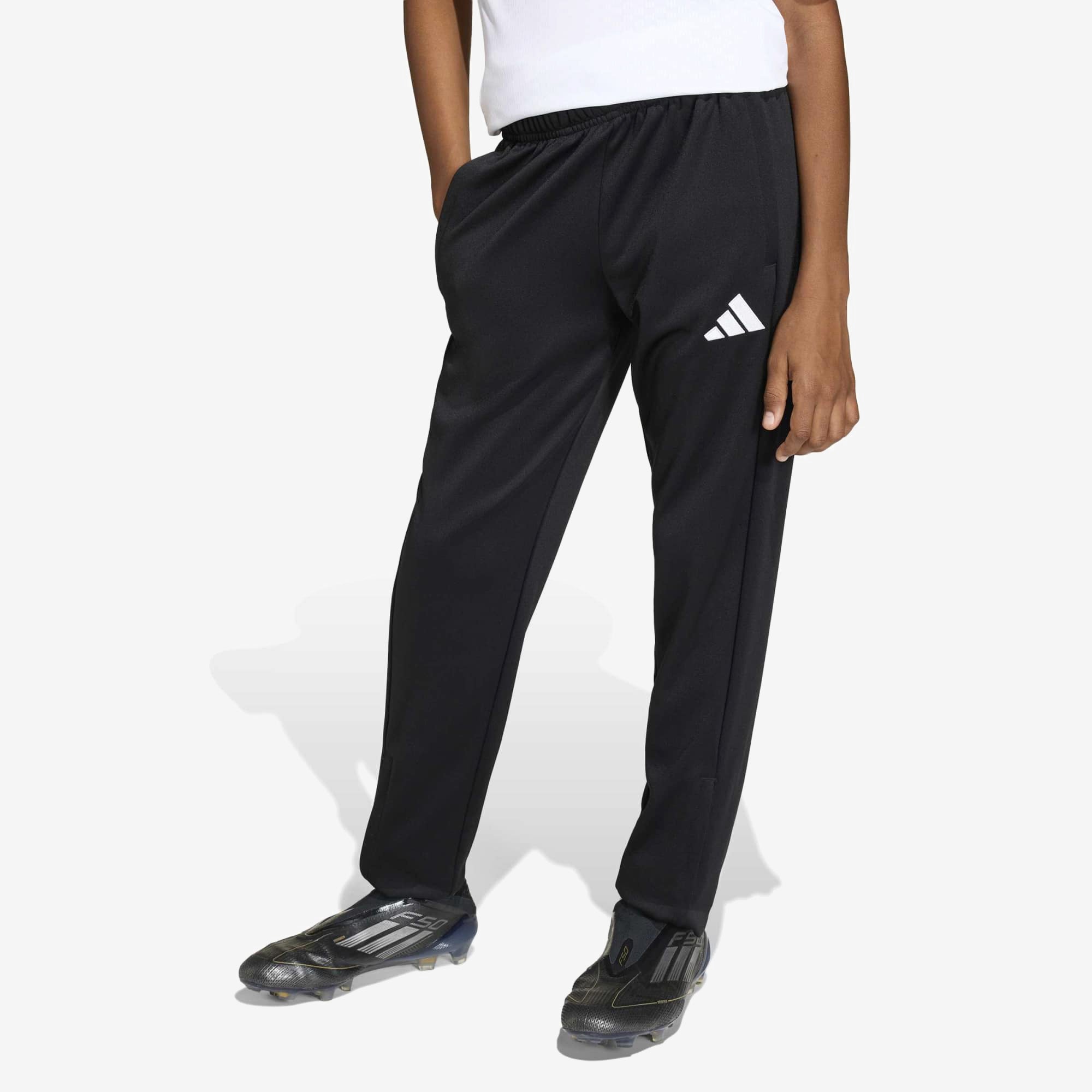 adidas Entrada 26 Training Big Kids' Soccer Pants - Black / White