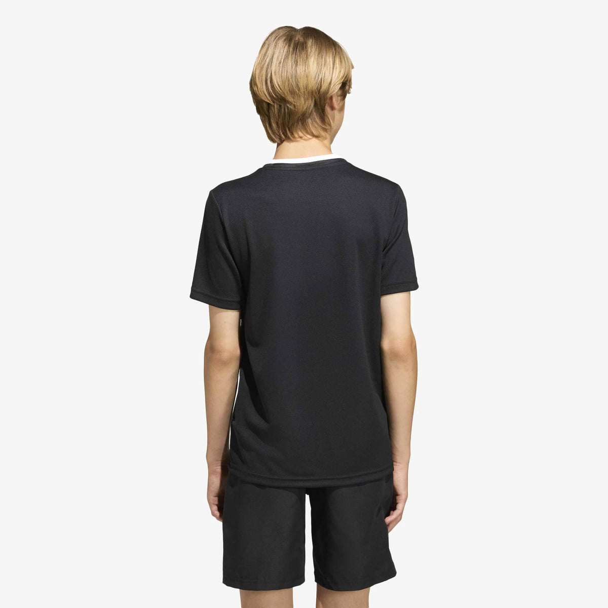 adidas Entrada 26 Polyester Men's T-Shirt - Black / White