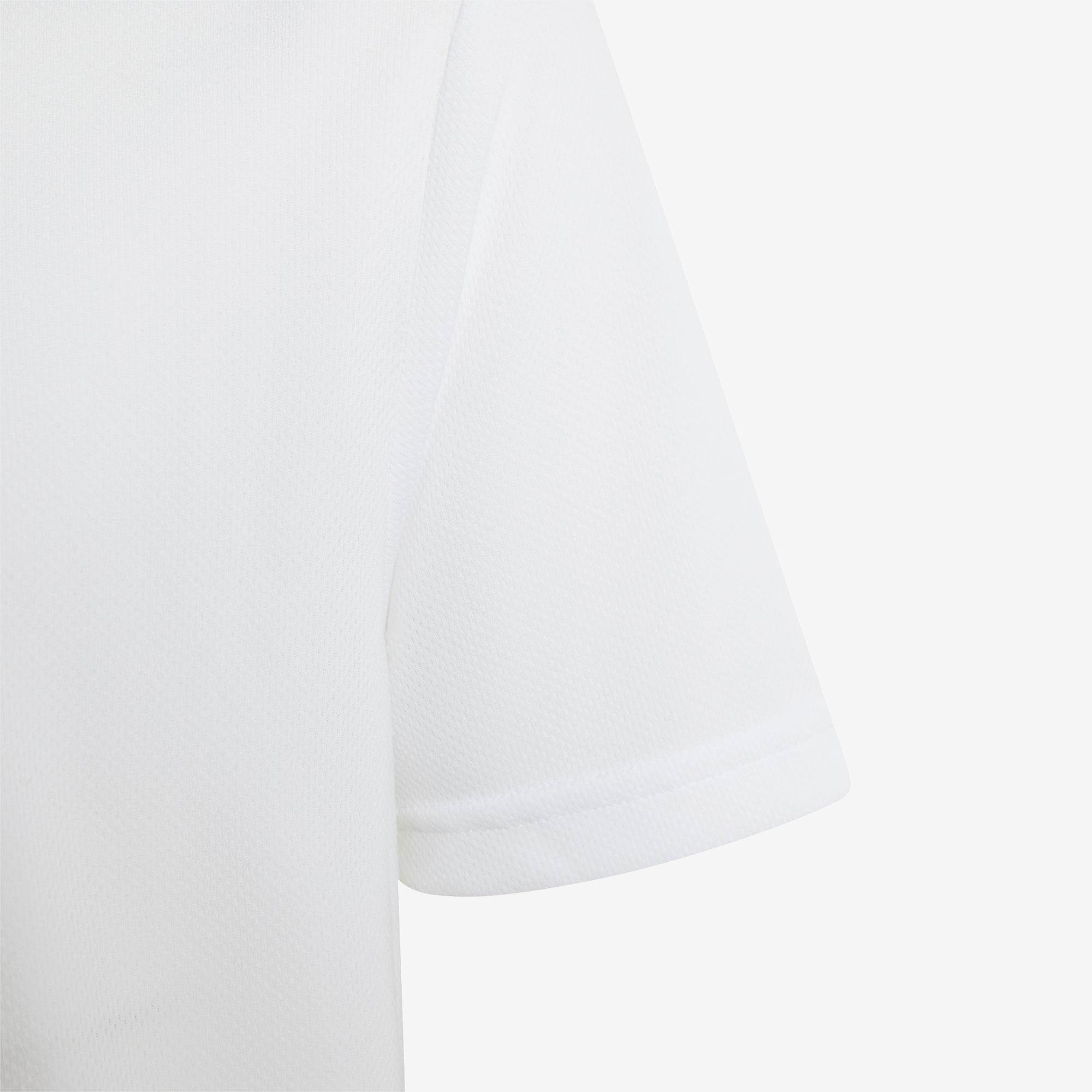 adidas Entrada 26 Polyester Big Kids' T-Shirt - White / Black