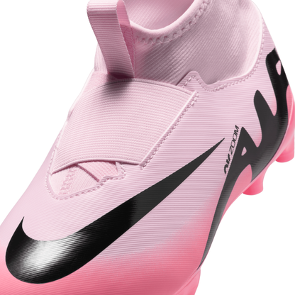  Jr Mercurial Superfly 9 Academy Multi-Ground Pink Foam Cleats