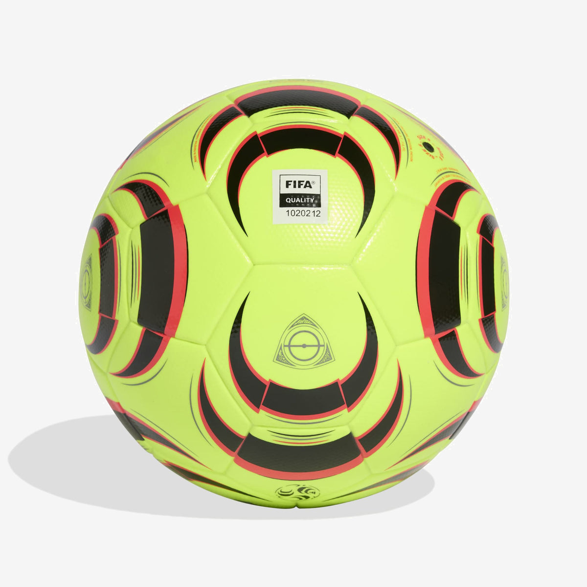 adidas Tiro League Soccer Ball - Lucid Lemon / Black / Lucid Red / Iron Metallic