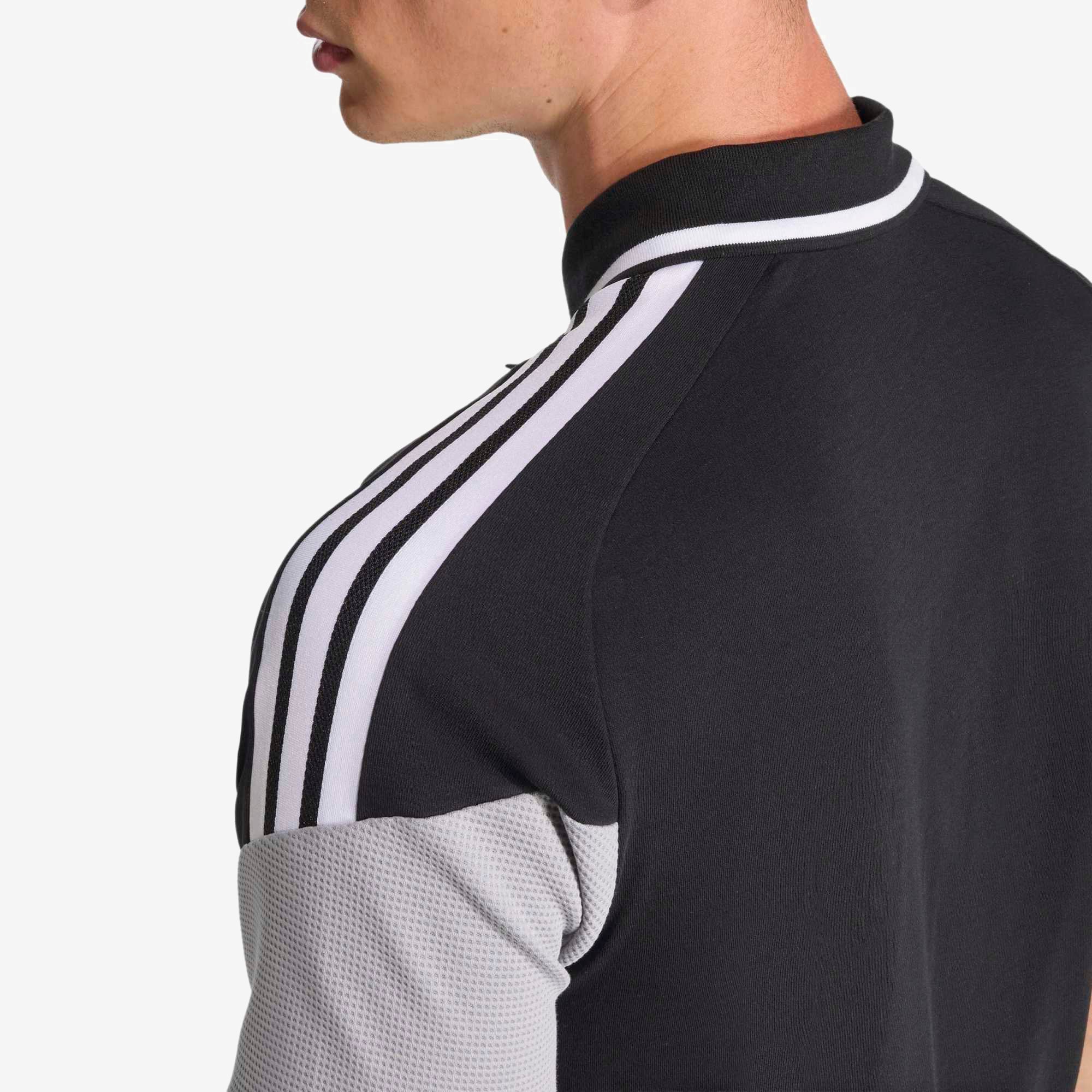 adidas Tiro 26 Competition Men's Polo Shirt - Black / Light Onix / White