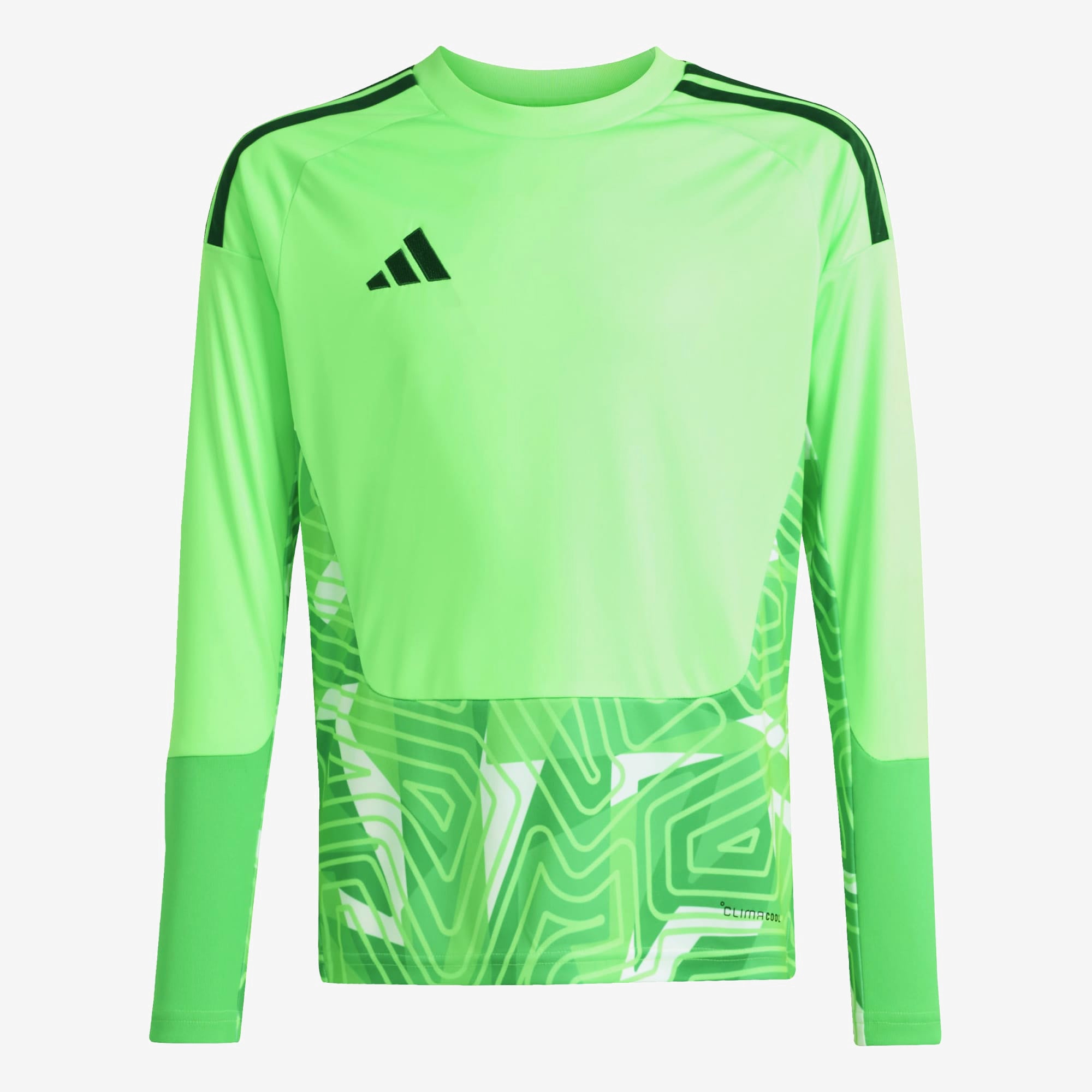 adidas Tiro26 Competition Big Kids' Long-Sleeve Soccer Goalkeeper Jersey - Lime Burst