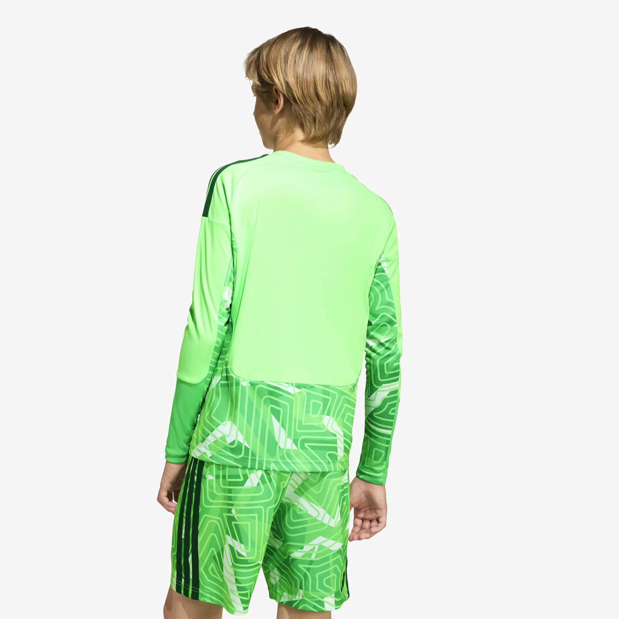 adidas Tiro26 Competition Big Kids' Long-Sleeve Soccer Goalkeeper Jersey - Lime Burst