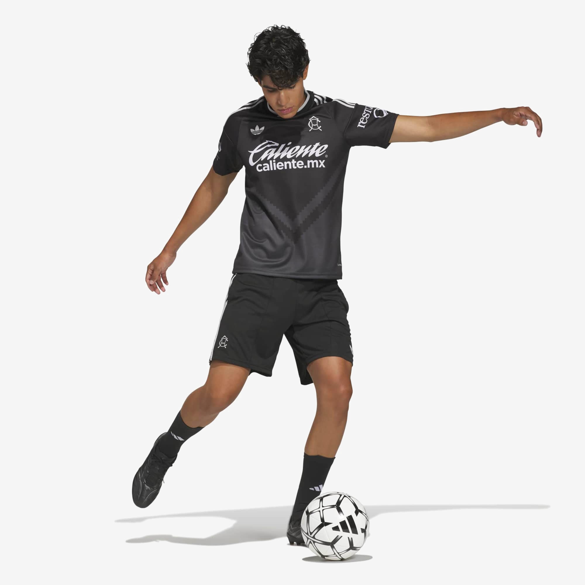 adidas Club America 2026/27 Stadium Away Men's Soccer Jersey - Black / Carbon
