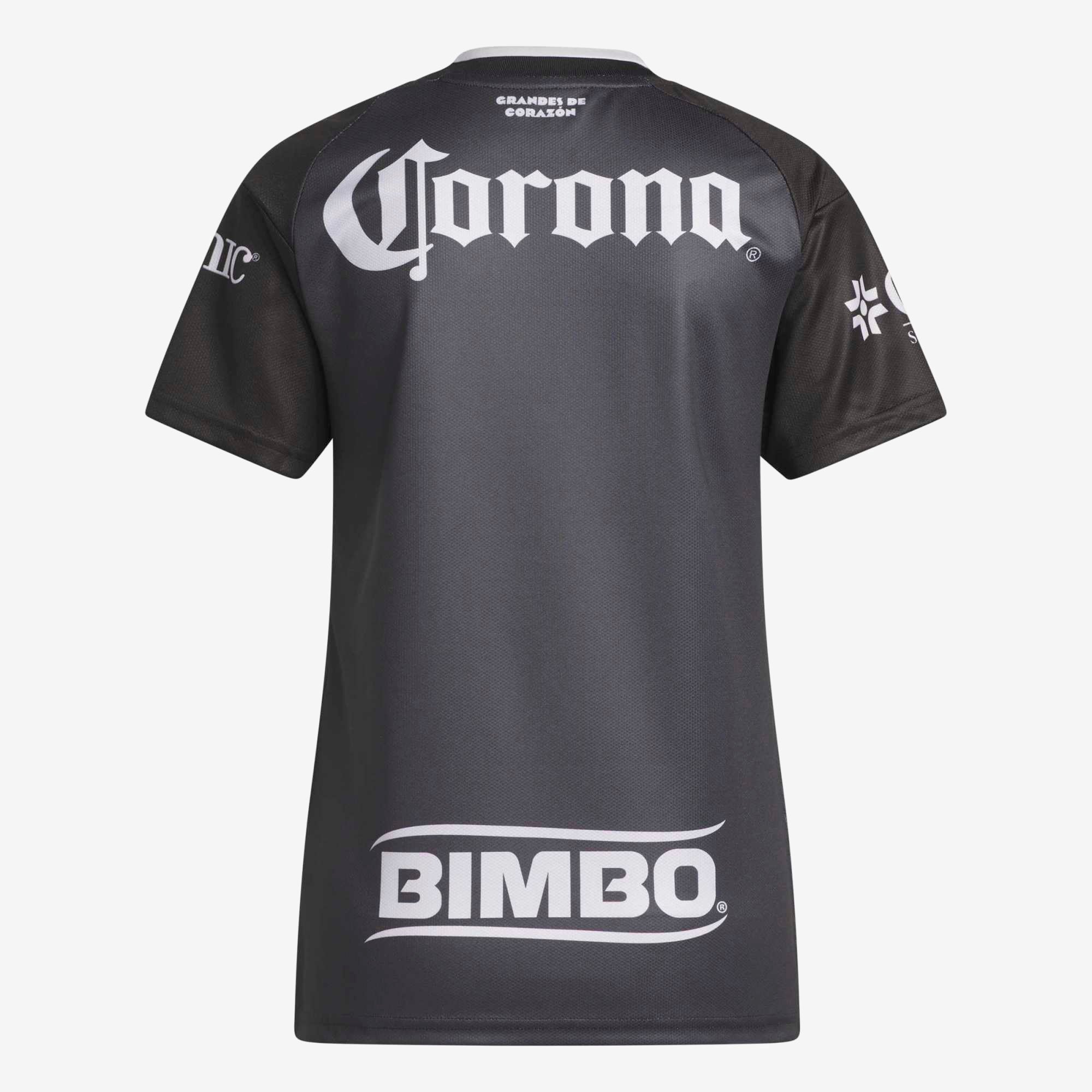 adidas Club America 2026/27 Stadium Away Women's Soccer Jersey - Black / Carbon
