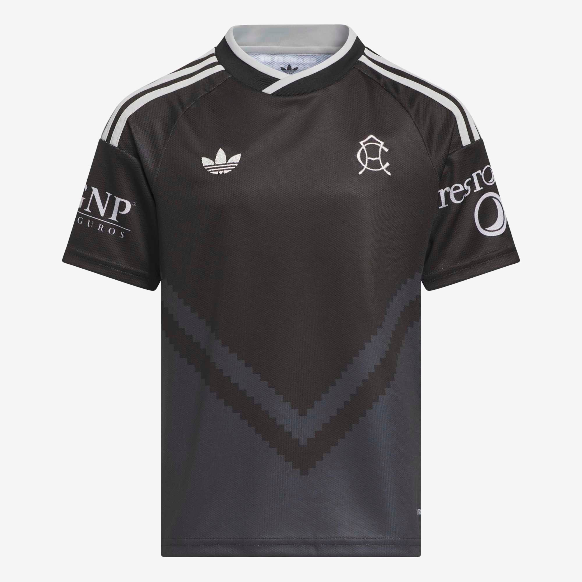 adidas Club America 2026/27 Stadium Away Big Kids' Soccer Jersey - Black / Carbon