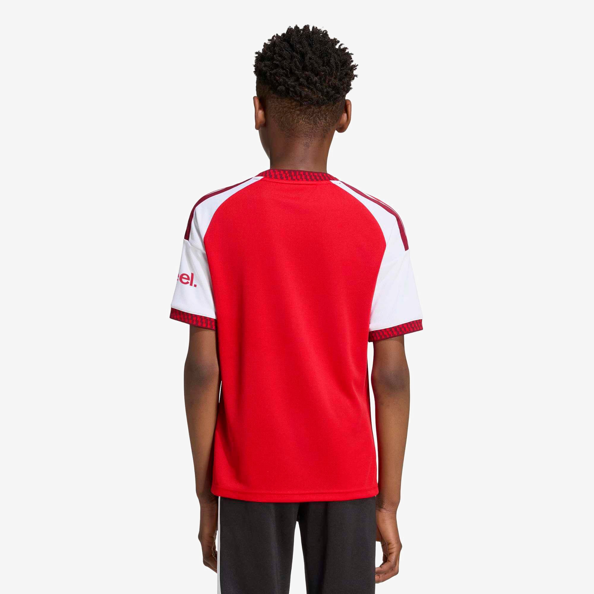 adidas Arsenal FC 2026/27 Stadium Home Big Kids' Soccer Jersey - Better Scarlet