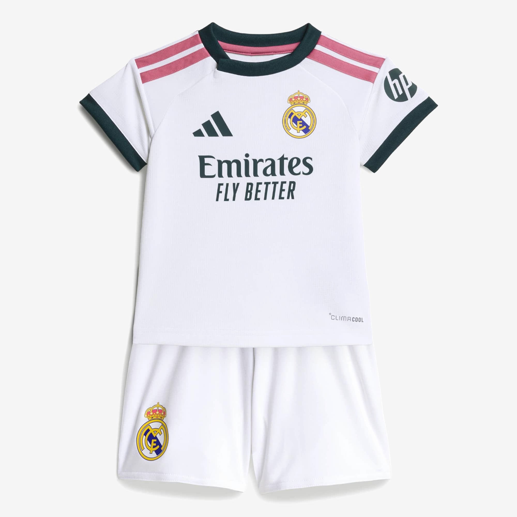 adidas Real Madrid 2026/27 Home Baby Little/Big Kids' Soccer Kit - White