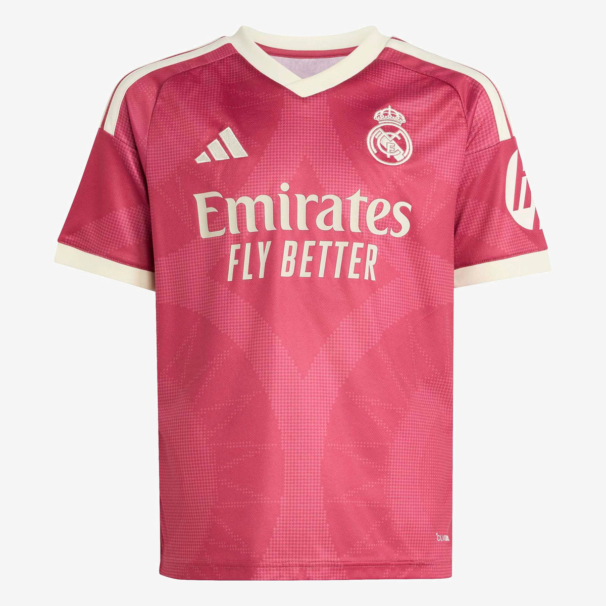 adidas Real Madrid 2026/27 Stadium Third Big Kids' Soccer Jersey - Wild Pink