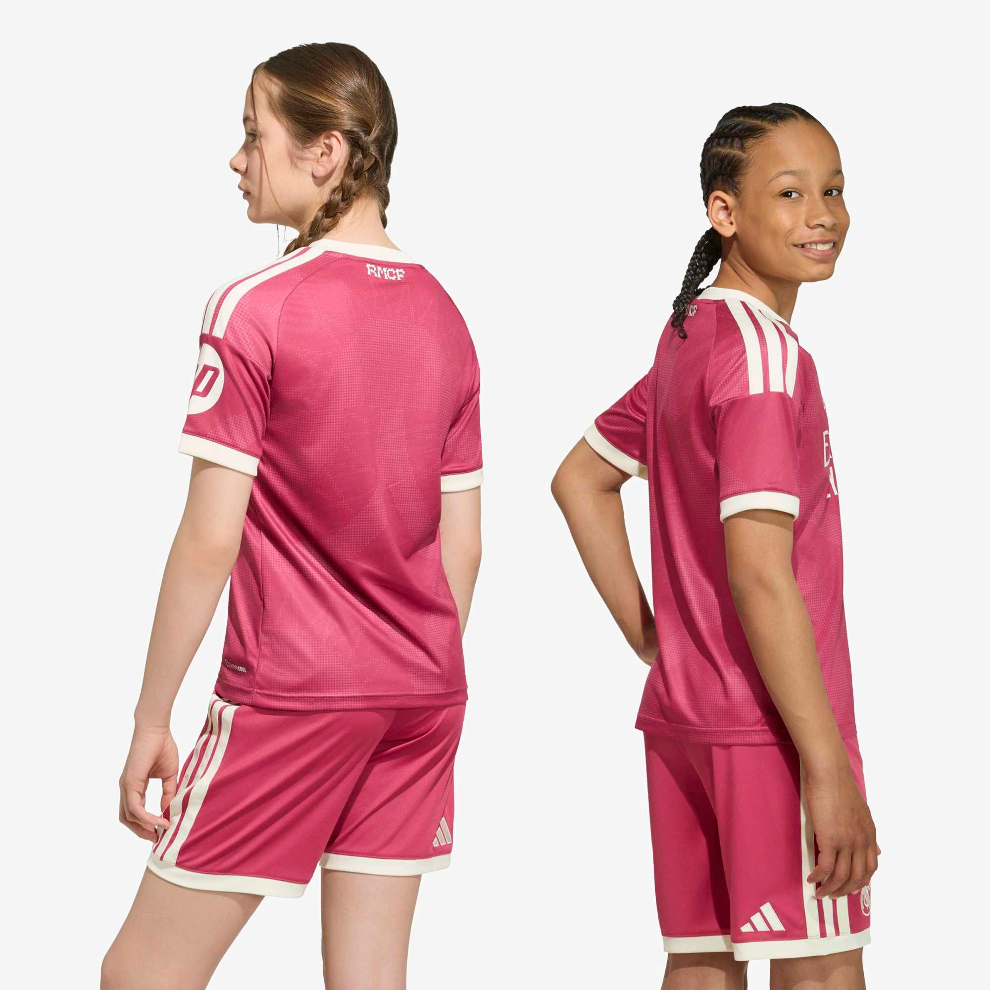 adidas Real Madrid 2026/27 Stadium Third Big Kids' Soccer Jersey - Wild Pink