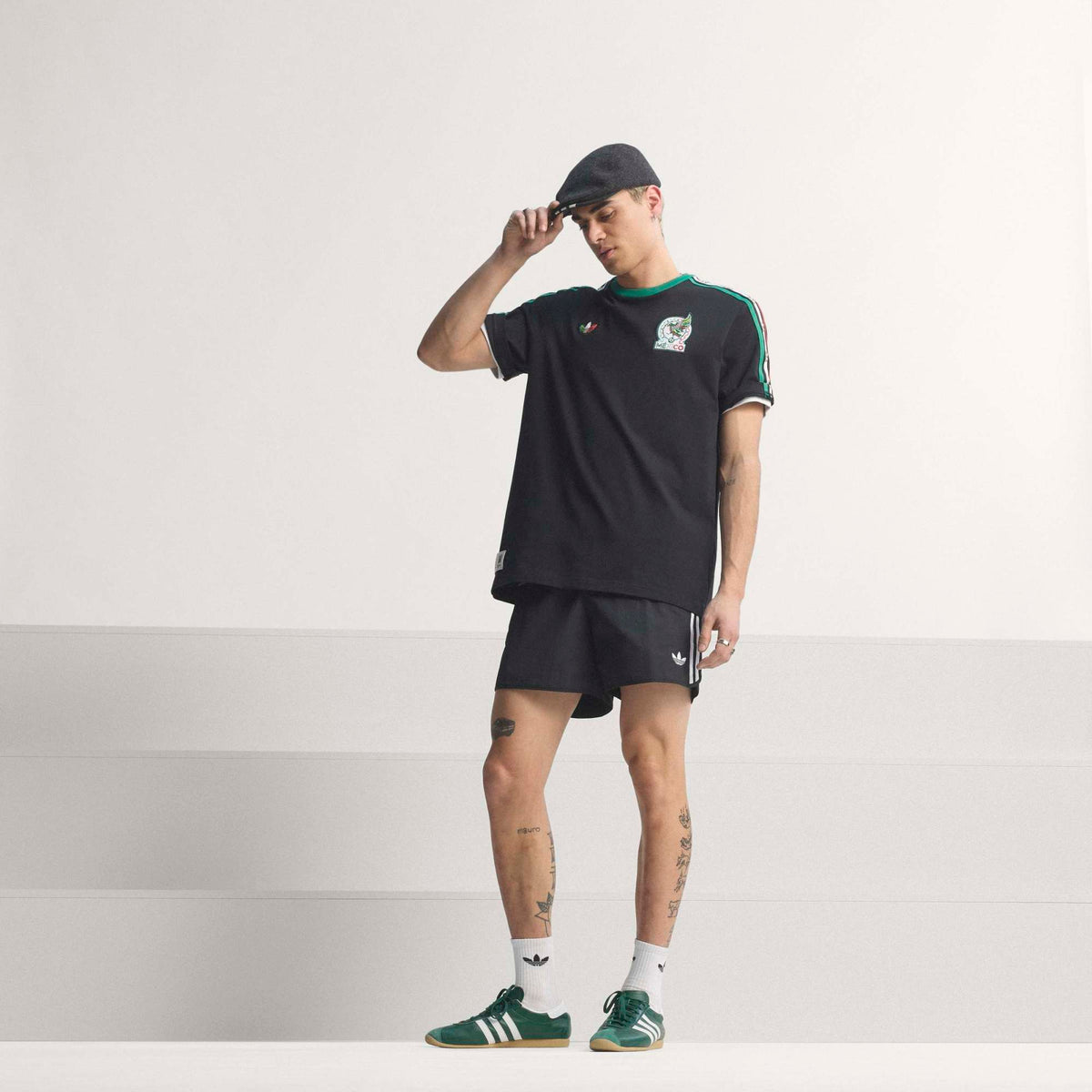 adidas X Someone Somewhere Mexico Men's T-Shirt - Black
