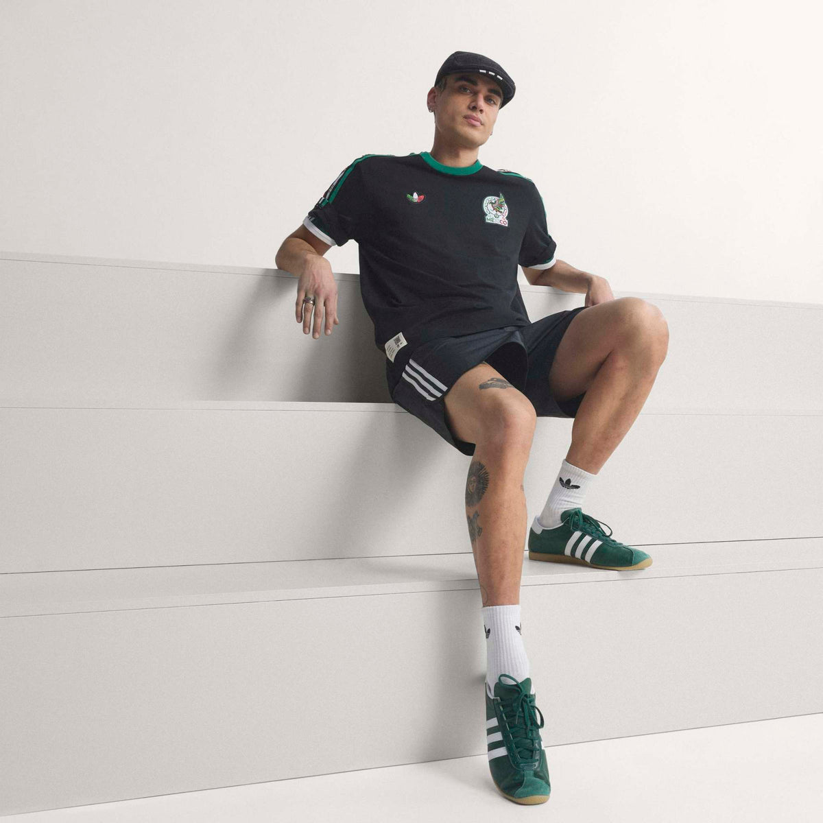 adidas X Someone Somewhere Mexico Men's T-Shirt - Black