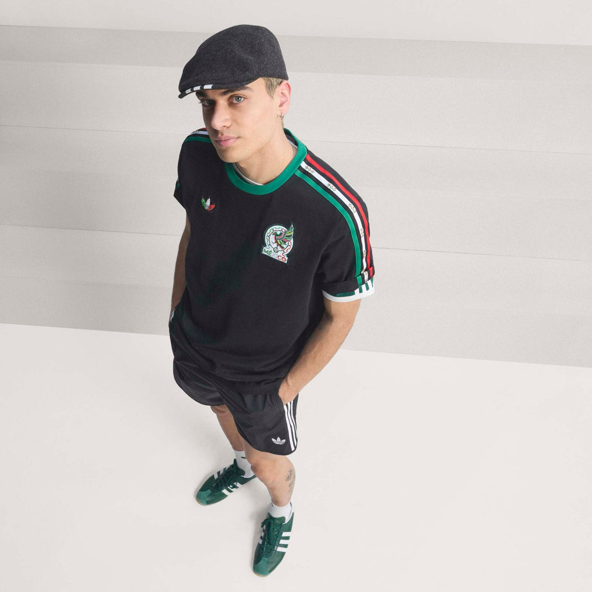 adidas X Someone Somewhere Mexico Men's T-Shirt - Black