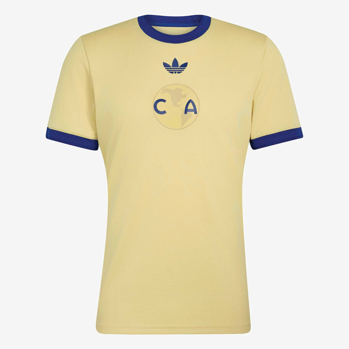 adidas Club America 2026/27 Anniversary Men's Soccer Jersey - Powder Yellow / Mystery Ink