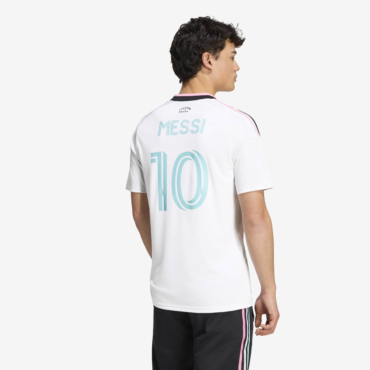 adidas Inter Miami CF 2026/27 Stadium Third Messi Men's Soccer Jersey - White