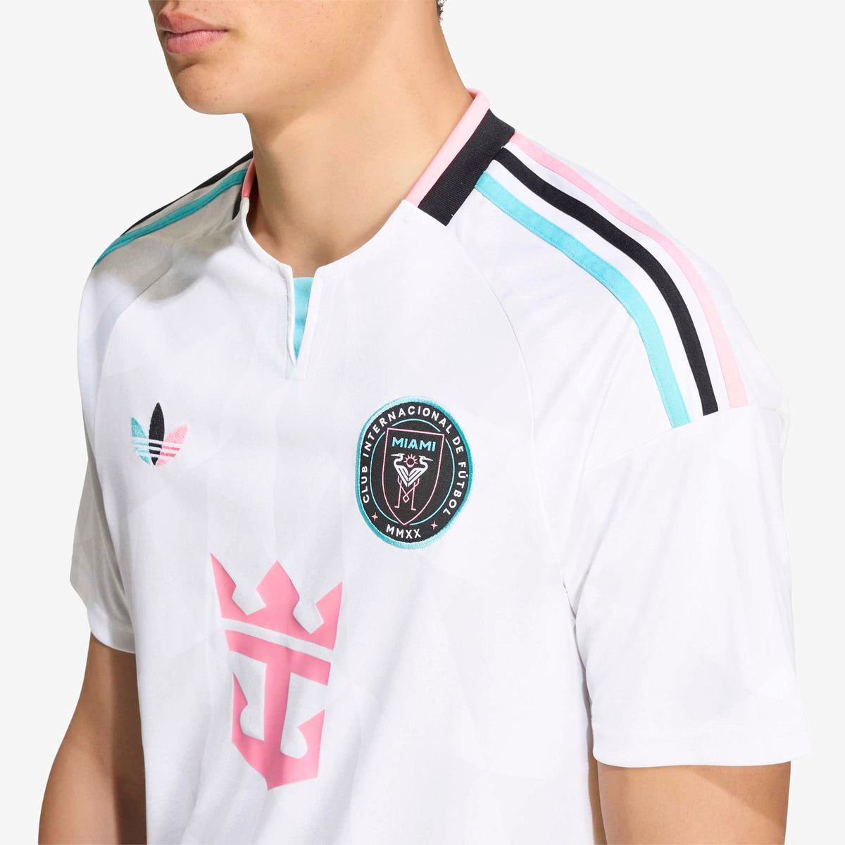 adidas Inter Miami CF 2026/27 Stadium Third Messi Men's Soccer Jersey - White