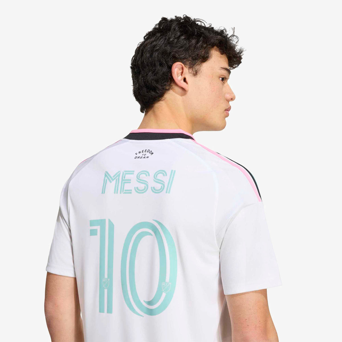 adidas Inter Miami CF 2026/27 Stadium Third Messi Men's Soccer Jersey - White