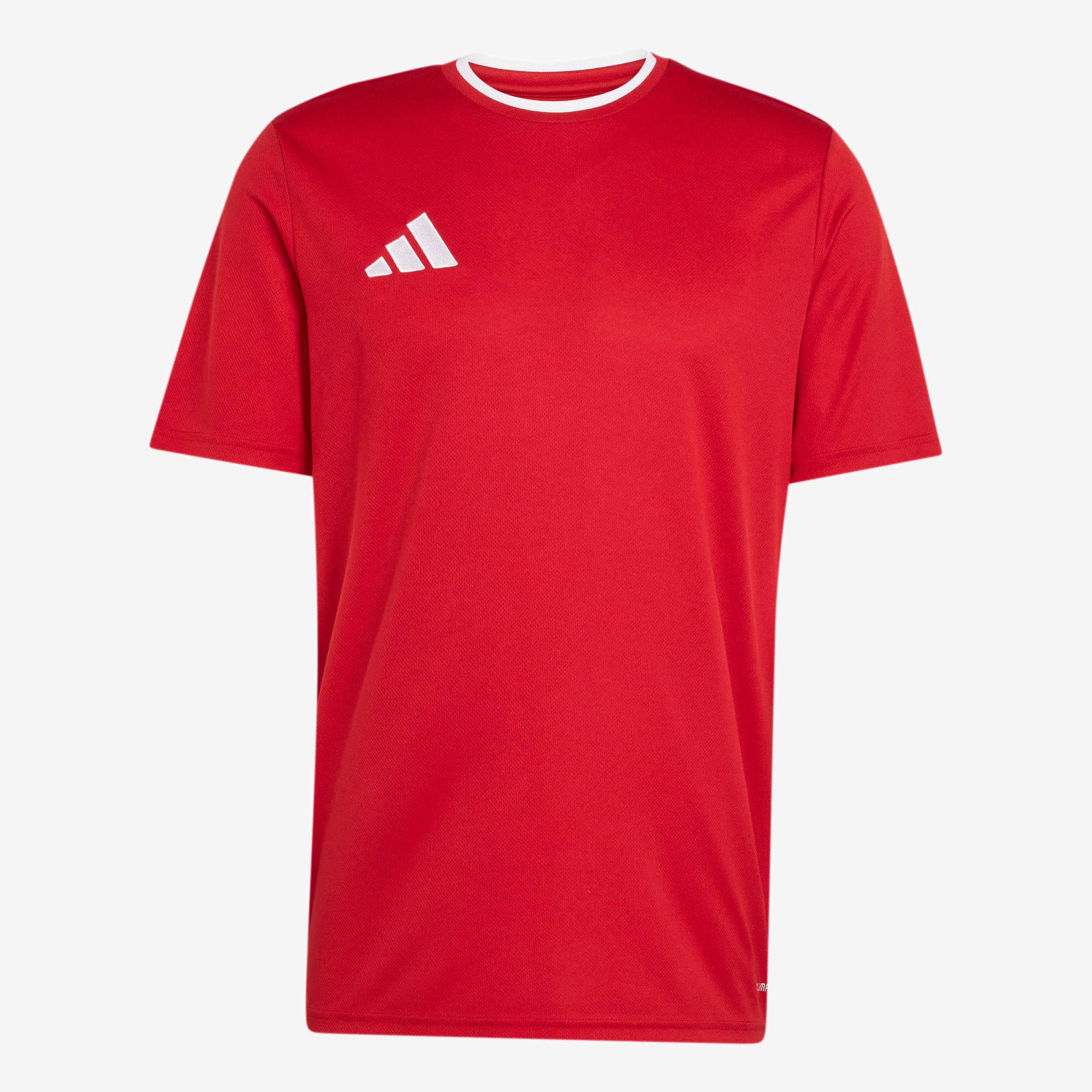 adidas Entrada 26 Polyester Men's T-Shirt - Team Power Red 2 / White