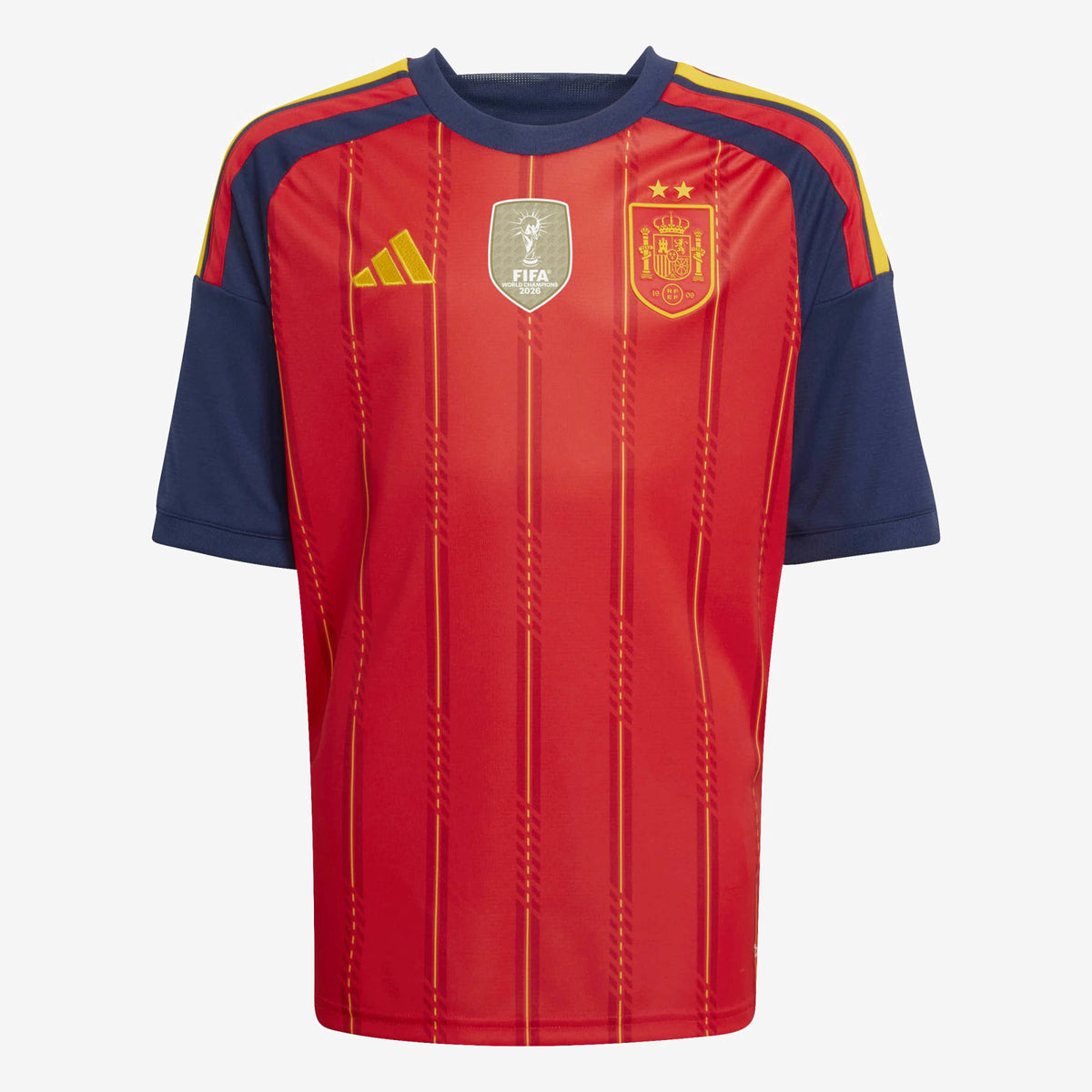 adidas Spain 2026 Home Winner Big Kids' Soccer Jersey - Vivid Red