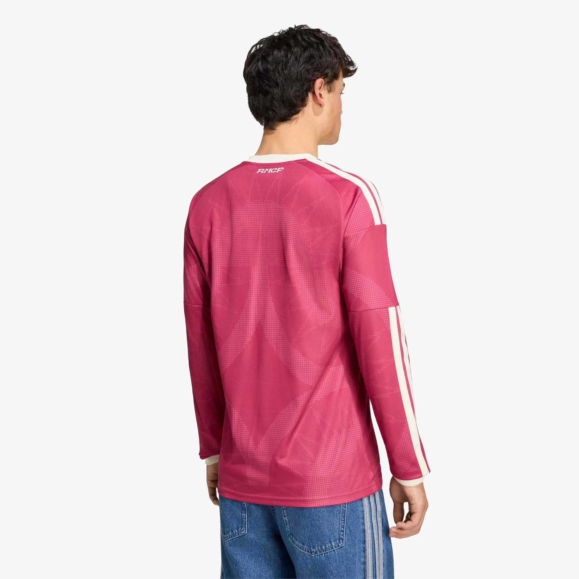 adidas Real Madrid 2026/27 Stadium Third Men's Soccer Long-Sleeve Jersey - Wild Pink