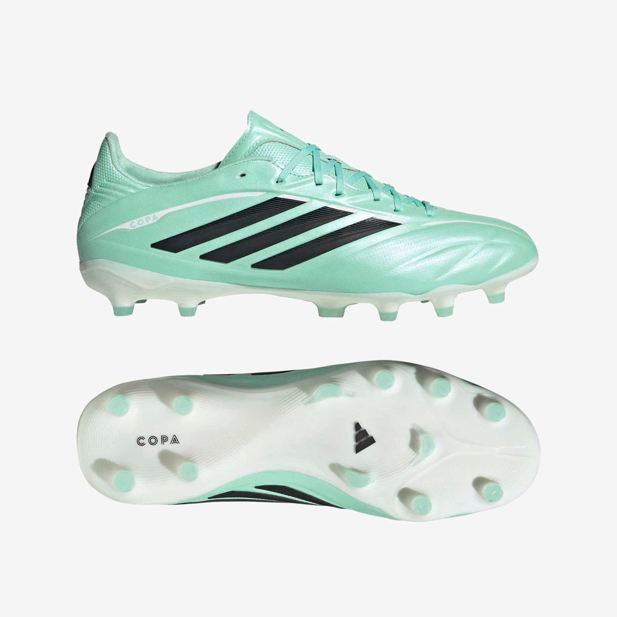 adidas Copa Pure IV Pro Firm-Ground Low-Top Soccer Cleats - Clear Mint / Core Black / Ftwr White