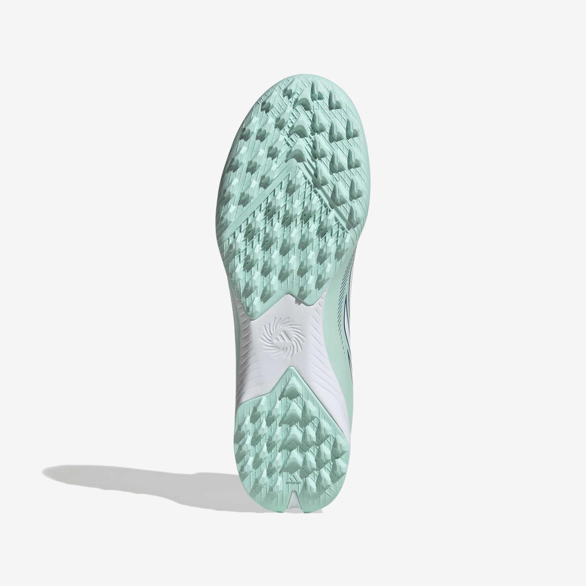 adidas F50 Sparkfusion League (Women's) Turf High-Top Soccer Shoes - Clear Mint / Ftwr White / Solar Purple
