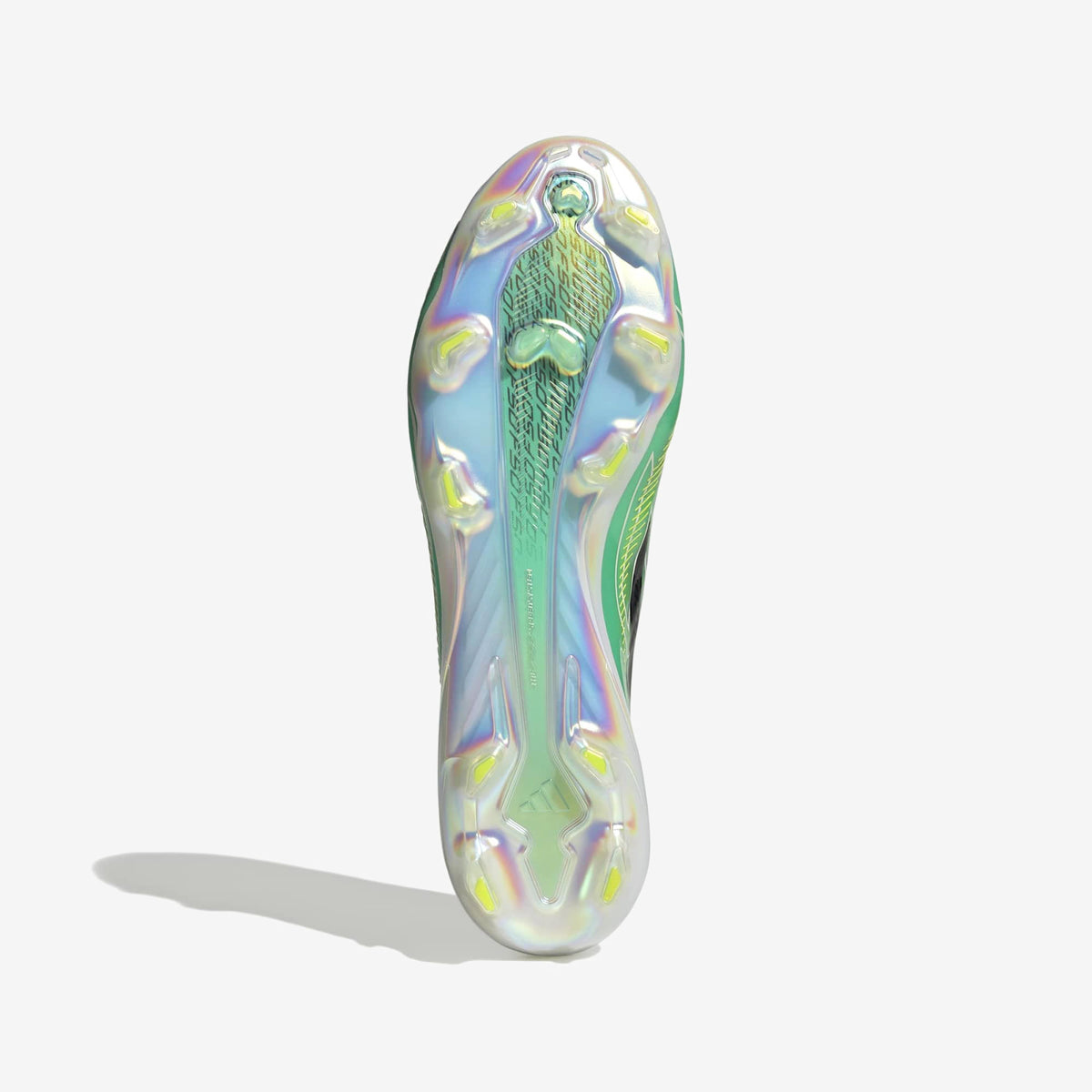 adidas F50 Hyperfast Elite Laceless Firm-Ground Low-Top Soccer Cleats - Pulse Mint / Core Black / Solar Lemon