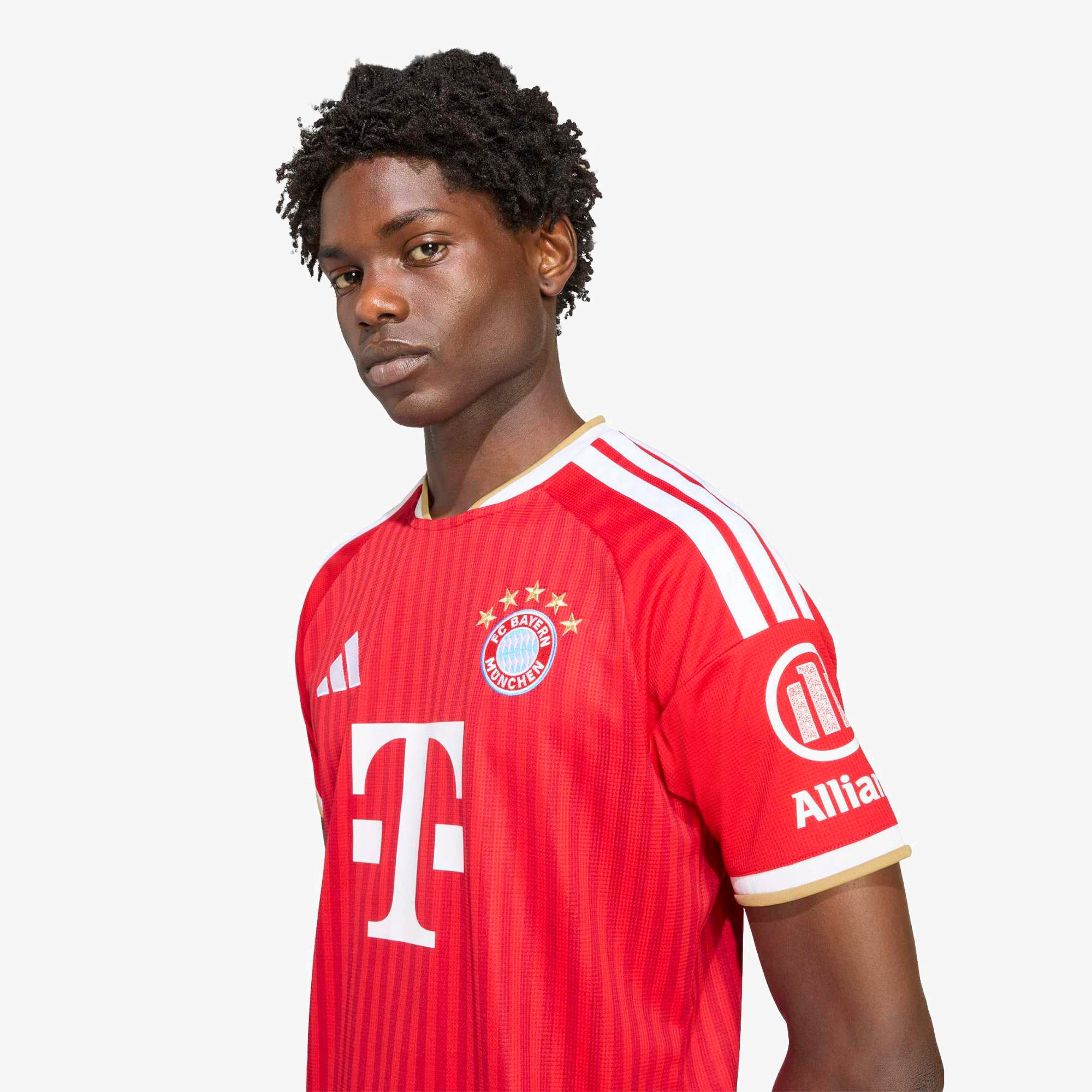 adidas FC Bayern 2026/27 Stadium Home Men's Soccer Jersey - Better Scarlet / White