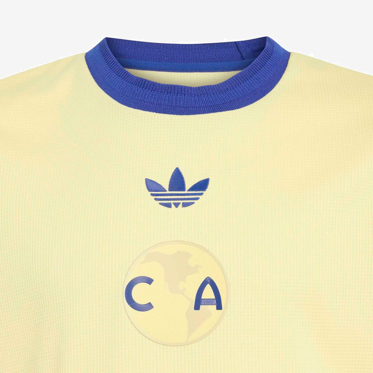 adidas Club America 2026/27 Anniversary Big Kids' Soccer Jersey - Powder Yellow