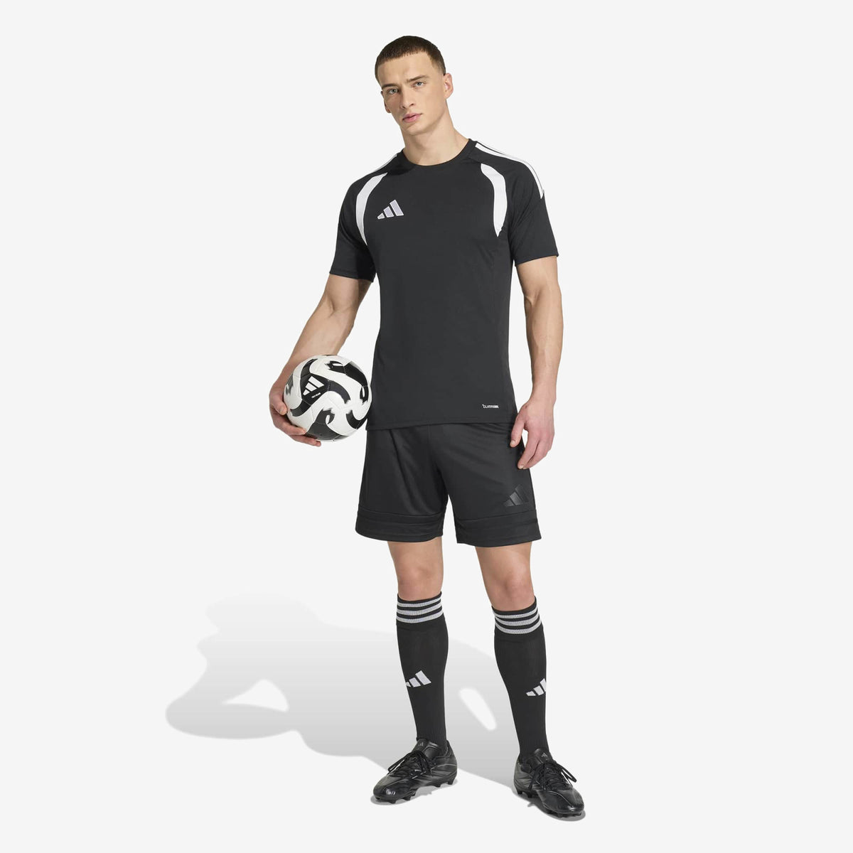 adidas Squadra 25 Men's Soccer Shorts - Black / Black / Black