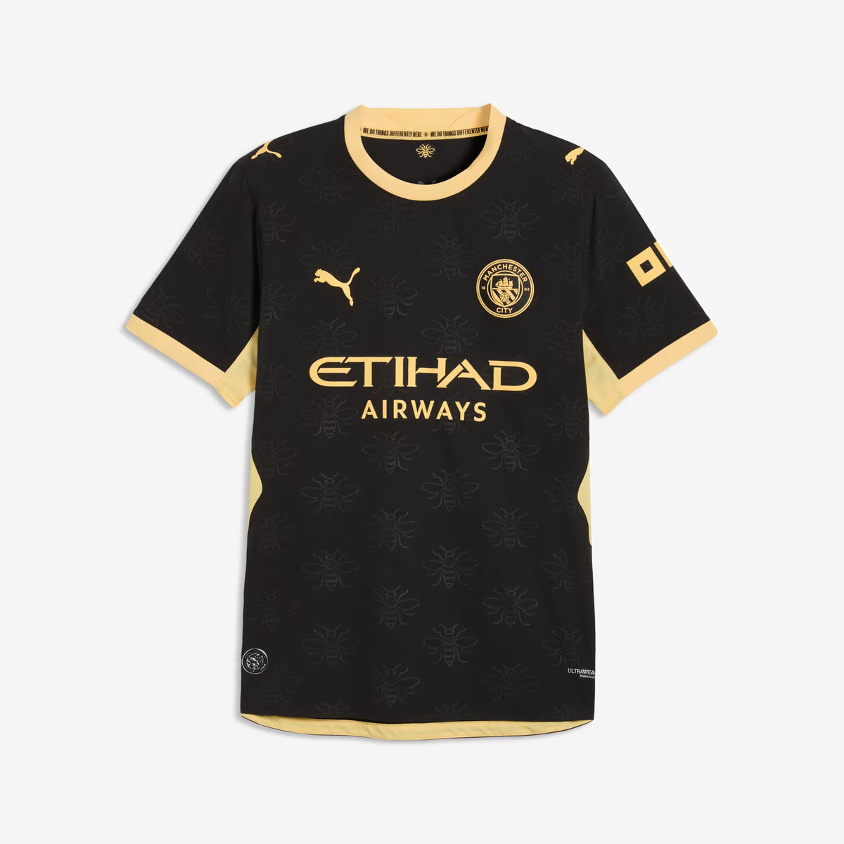 PUMA Manchester City 2026/27 Match Away Men's Soccer Authentic Jersey - PUMA Black-Flaxen